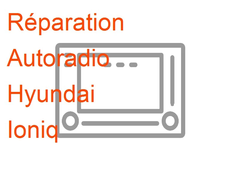 Autoradio Hyundai Ioniq