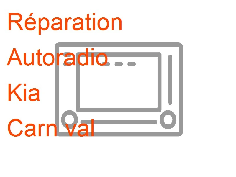 Autoradio Kia Carn val
