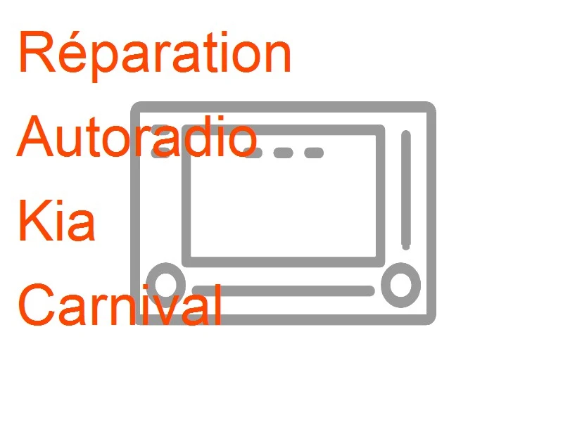 Autoradio Kia Carnival