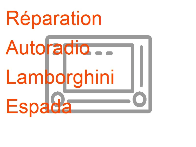 Autoradio Lamborghini Espada