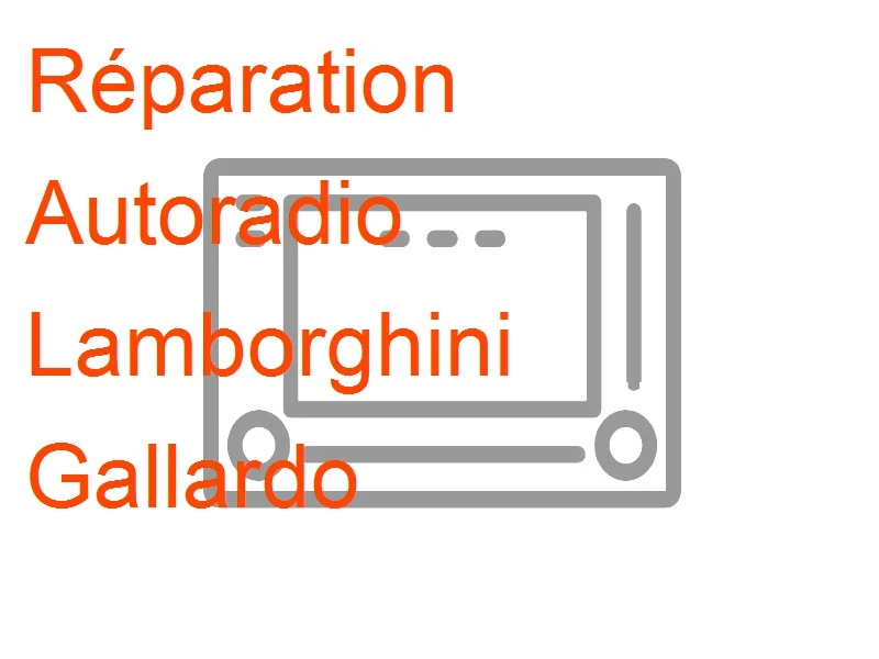 Autoradio Lamborghini Gallardo