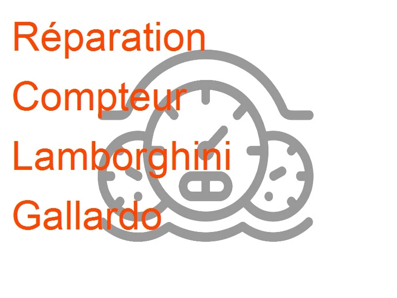 Compteur Lamborghini Gallardo