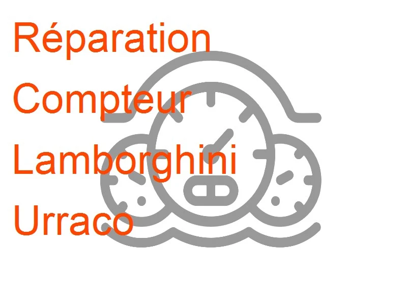 Compteur Lamborghini Urraco