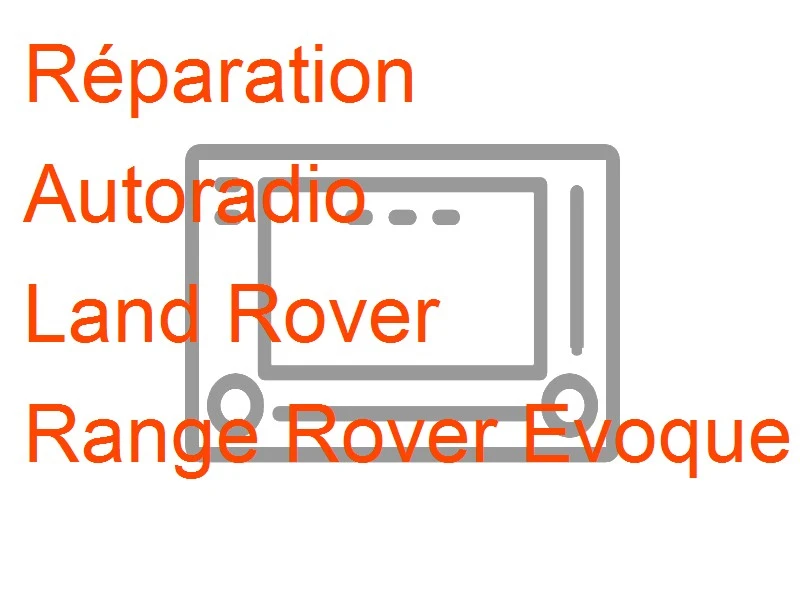 Autoradio Land Rover Range Rover Evoque