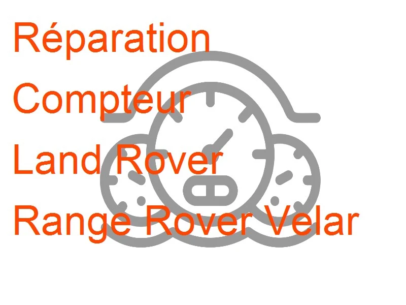 Compteur Land Rover Range Rover Velar