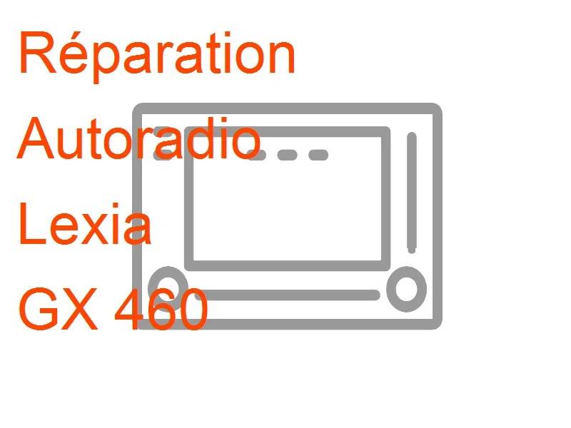 Autoradio Lexia GX 460
