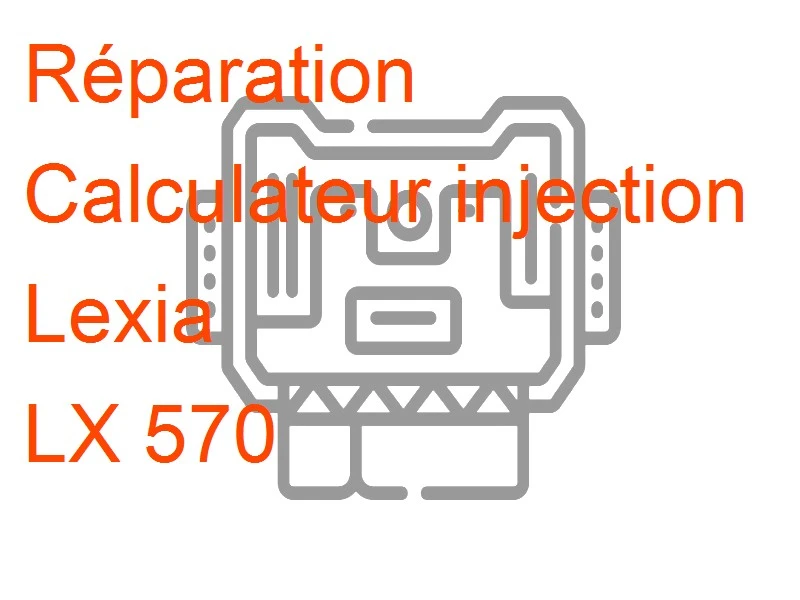 Calculateur injection Lexia LX 570