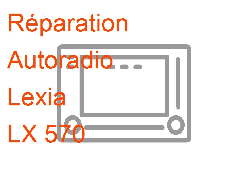 Autoradio Lexia LX 570