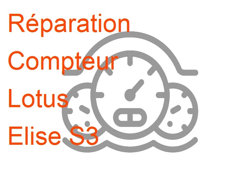 Compteur Lotus Elise S3