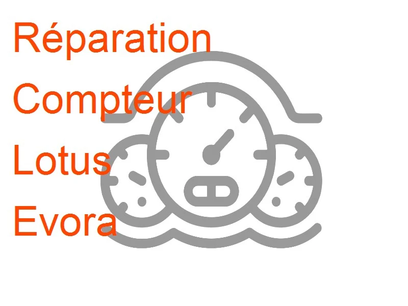 Compteur Lotus Evora