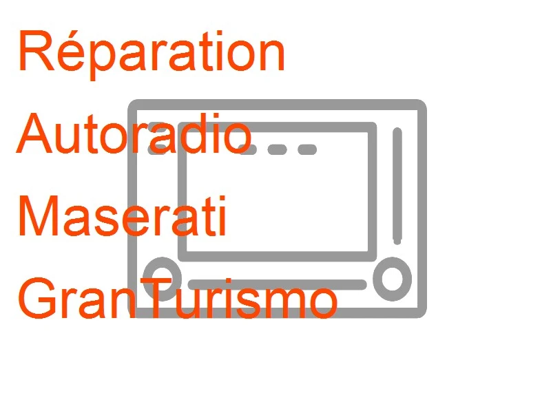 Autoradio Maserati GranTurismo