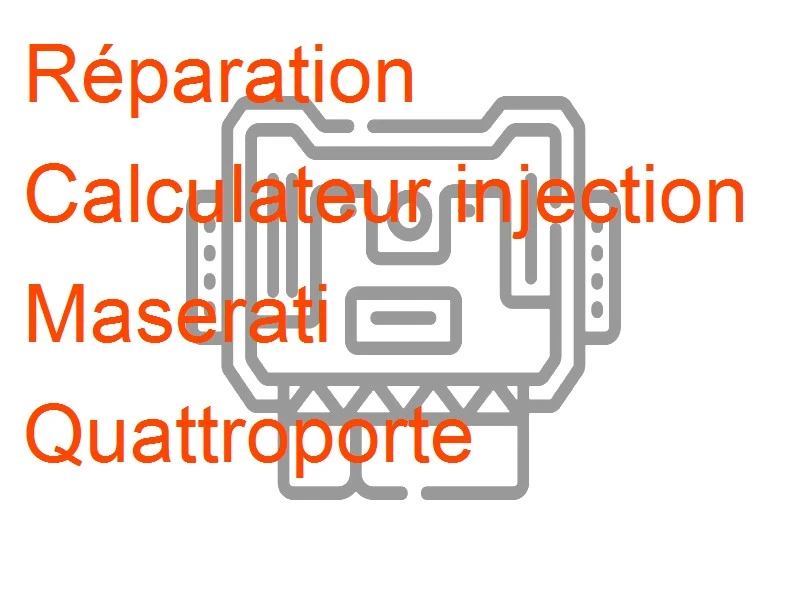 Calculateur injection Maserati Quattroporte