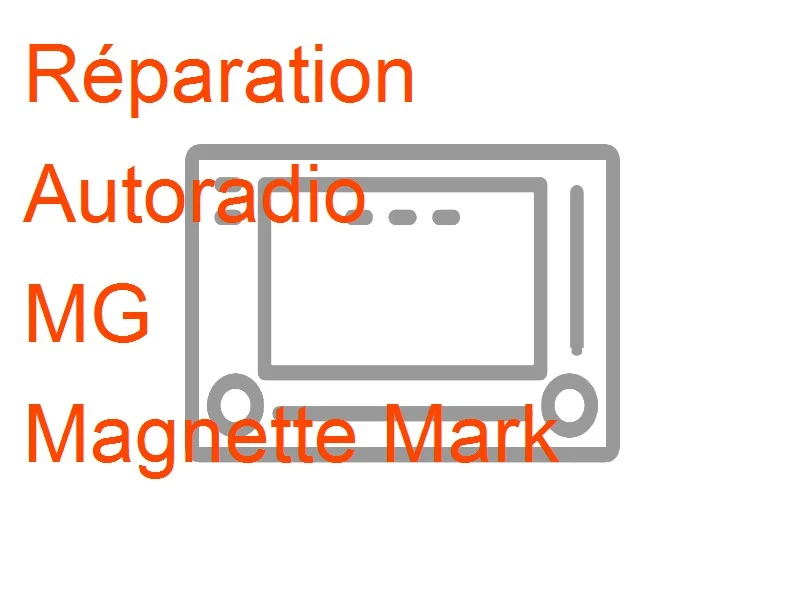 Autoradio MG Magnette Mark