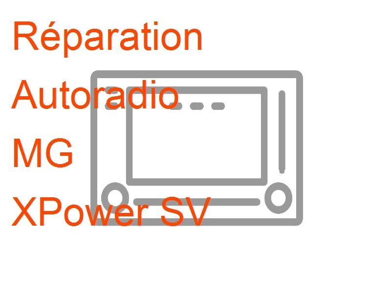 Autoradio MG XPower SV