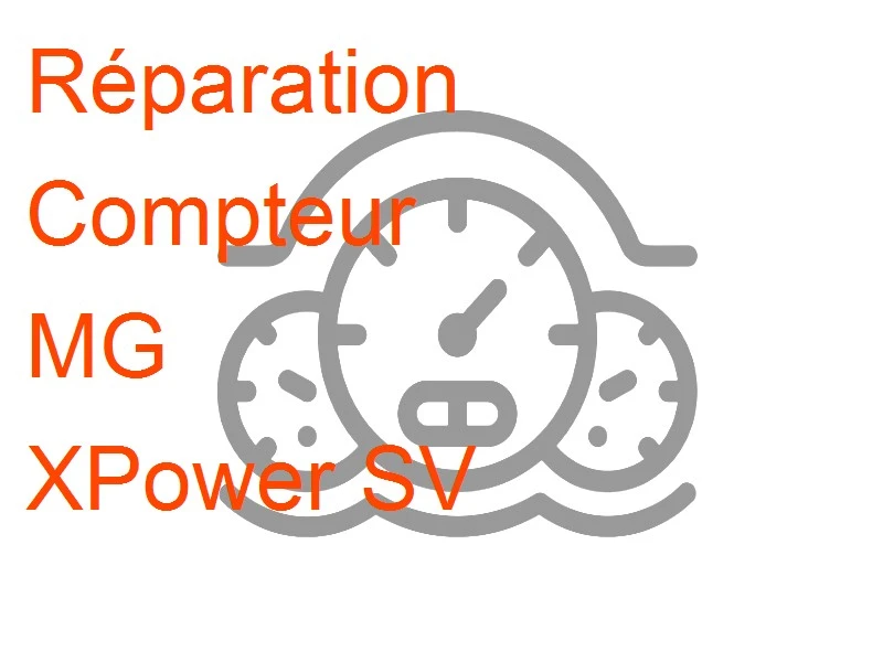 Compteur MG XPower SV