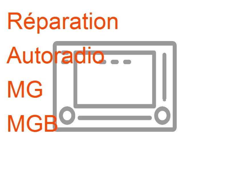 Autoradio MG MGB