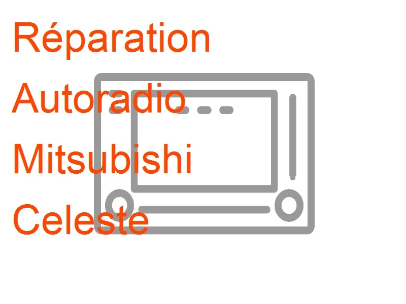 Autoradio Mitsubishi Celeste