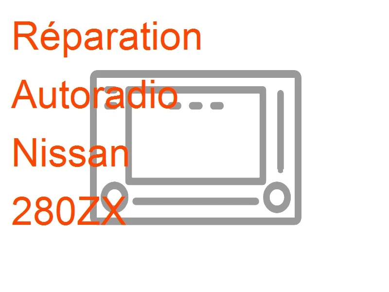 Autoradio Nissan 280ZX