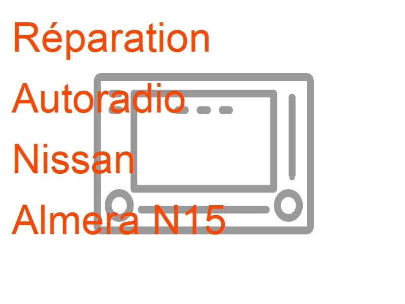 Autoradio Nissan Almera N15