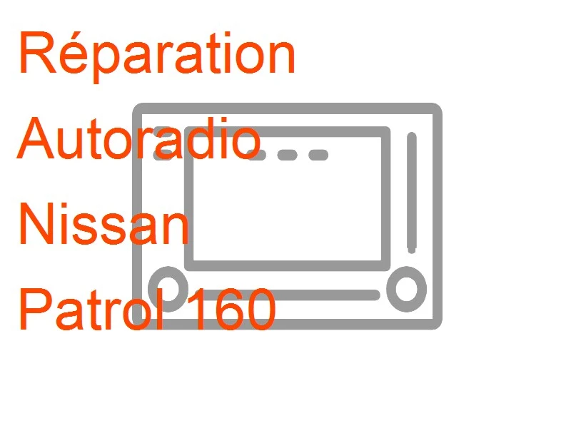 Autoradio Nissan Patrol 160