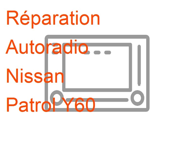 Autoradio Nissan Patrol Y60
