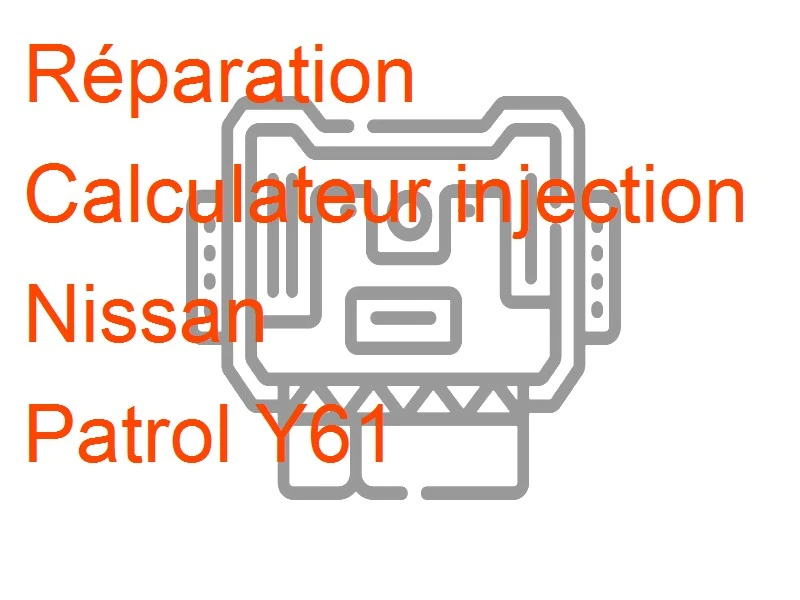 Calculateur injection Nissan Patrol Y61