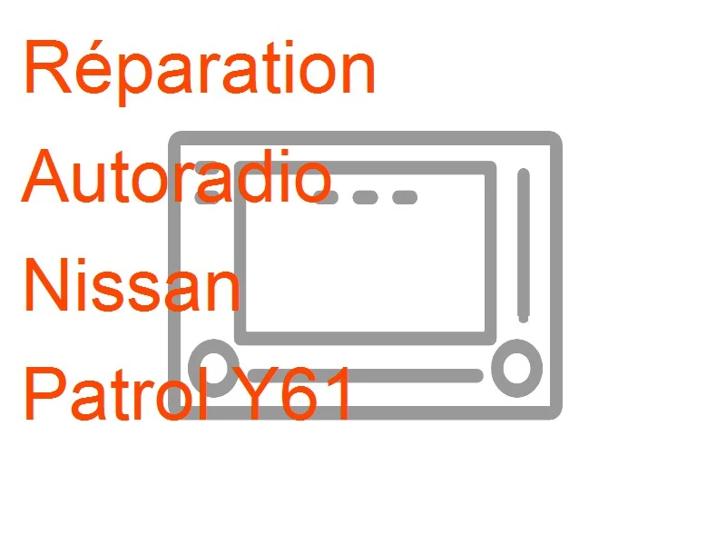Autoradio Nissan Patrol Y61