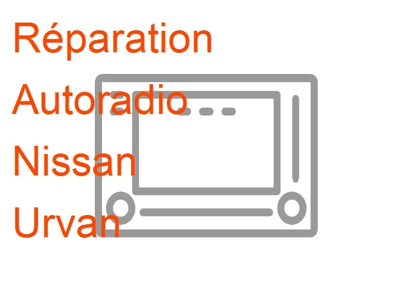 Autoradio Nissan Urvan