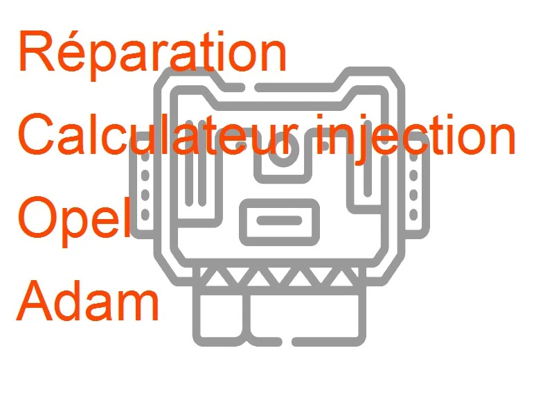 Calculateur injection Opel Adam