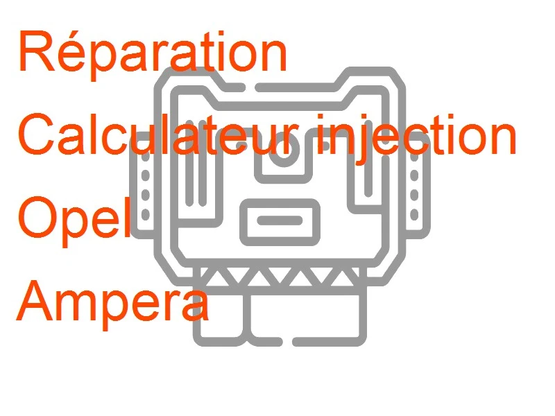 Calculateur injection Opel Ampera