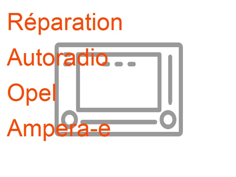 Autoradio Opel Ampera-e