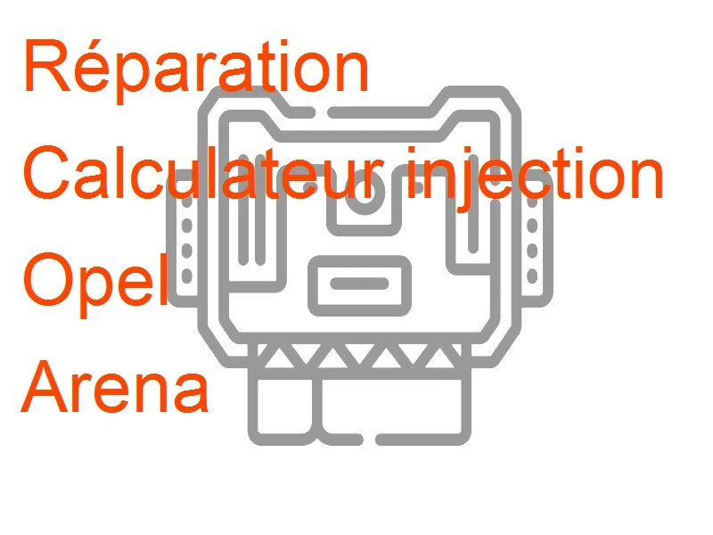 Calculateur injection Opel Arena