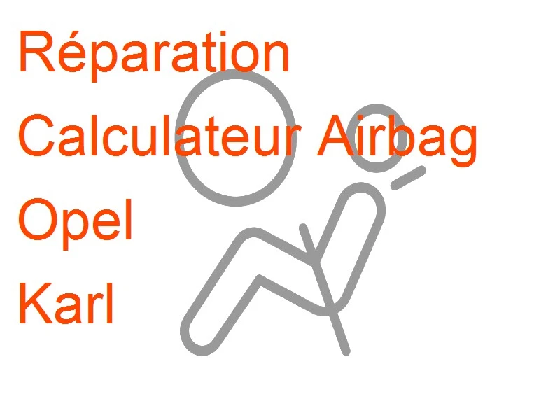 Calculateur Airbag Opel Karl