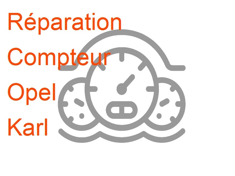 Compteur Opel Karl