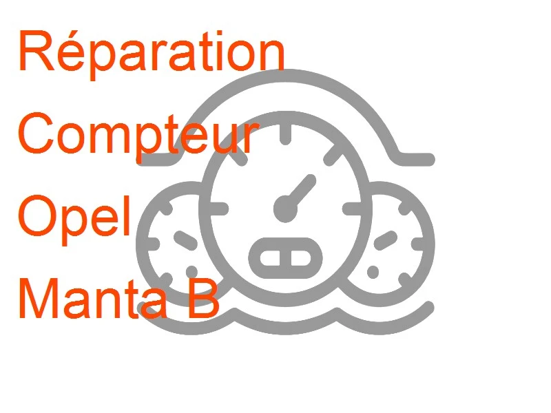 Compteur Opel Manta B