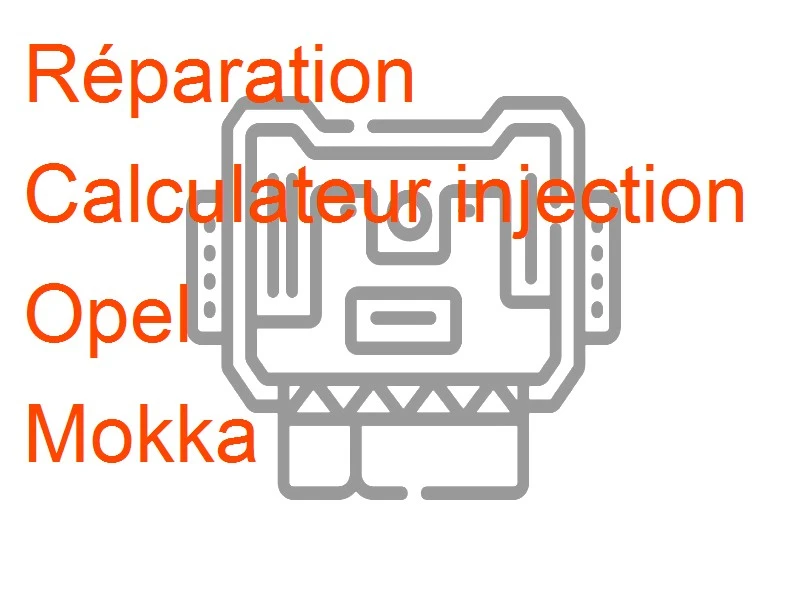 Calculateur injection Opel Mokka