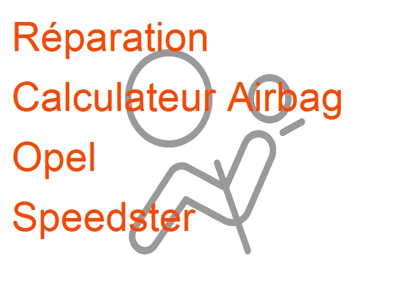 Calculateur Airbag Opel Speedster