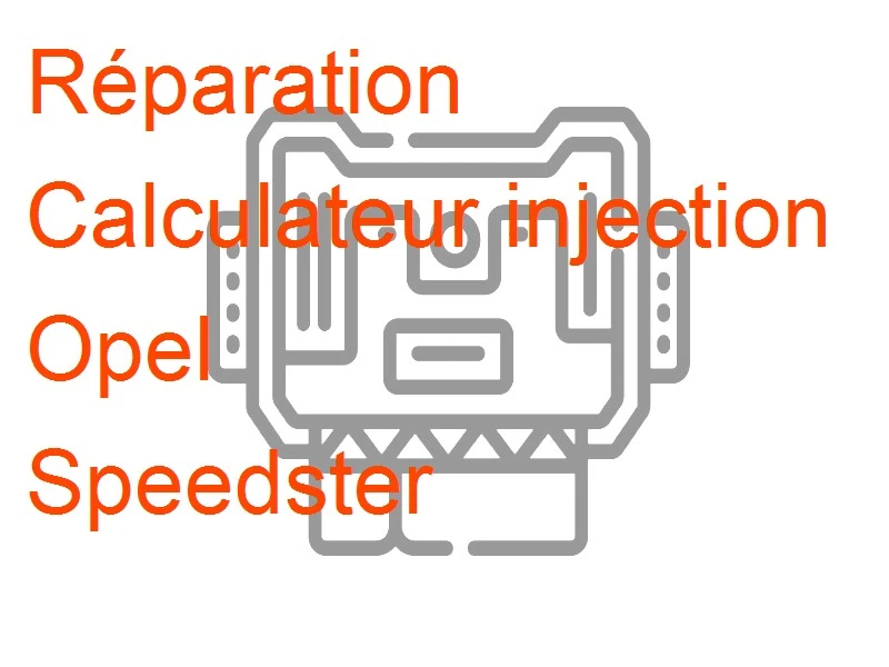 Calculateur injection Opel Speedster