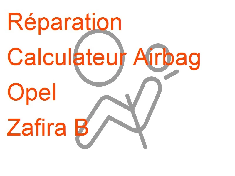 Calculateur Airbag Opel Zafira B