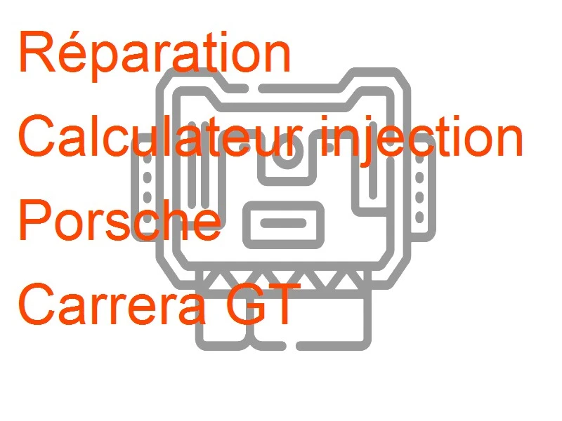 Calculateur injection Porsche Carrera GT