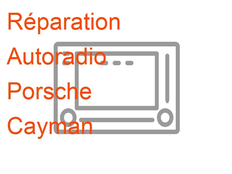 Autoradio Porsche Cayman