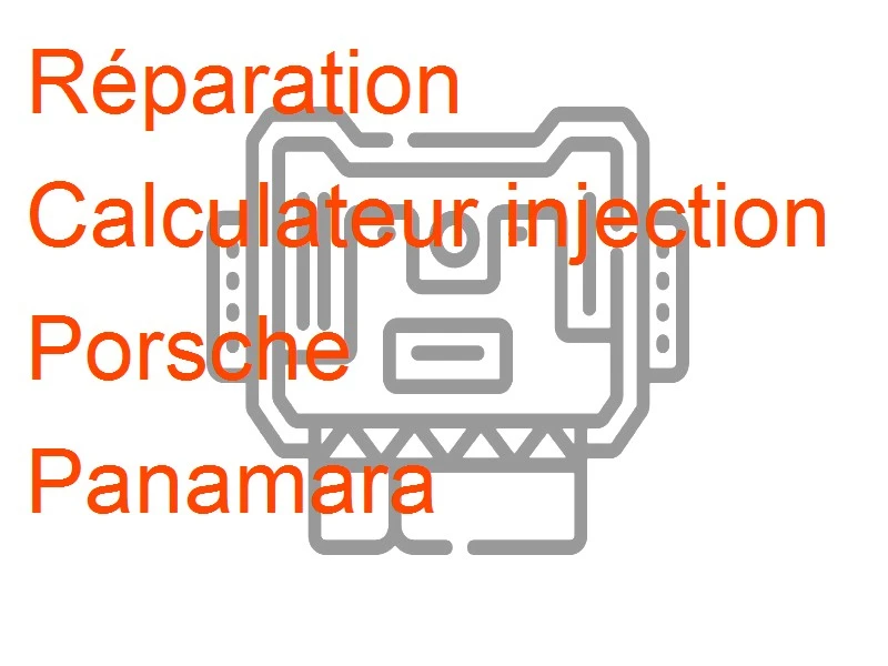 Calculateur injection Porsche Panamara
