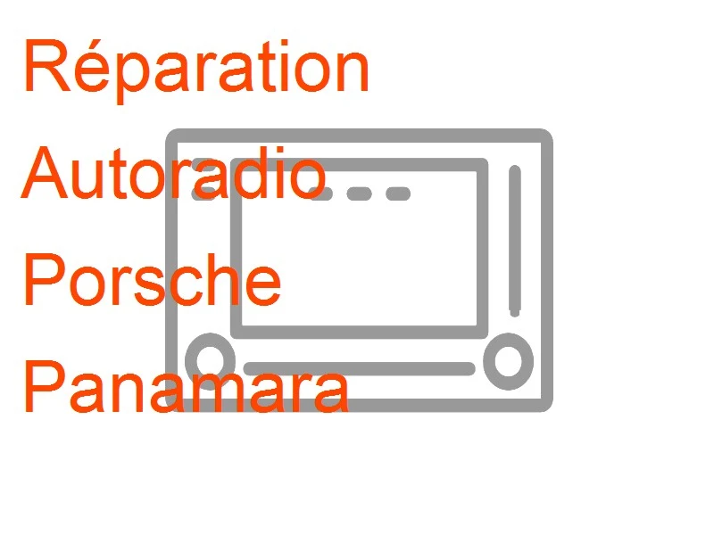 Autoradio Porsche Panamara