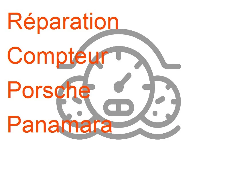 Compteur Porsche Panamara
