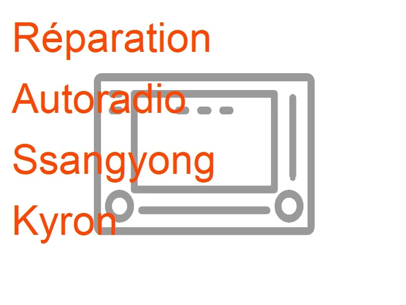Autoradio Ssangyong Kyron