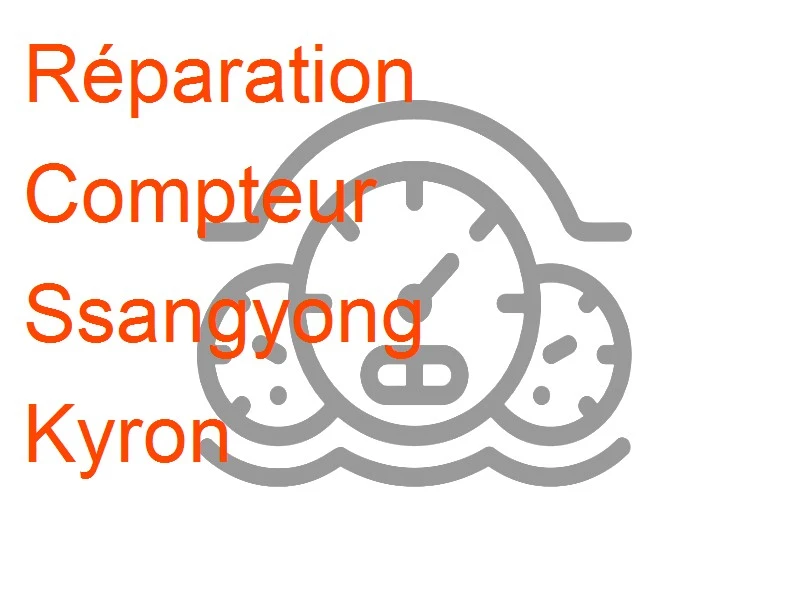 Compteur Ssangyong Kyron