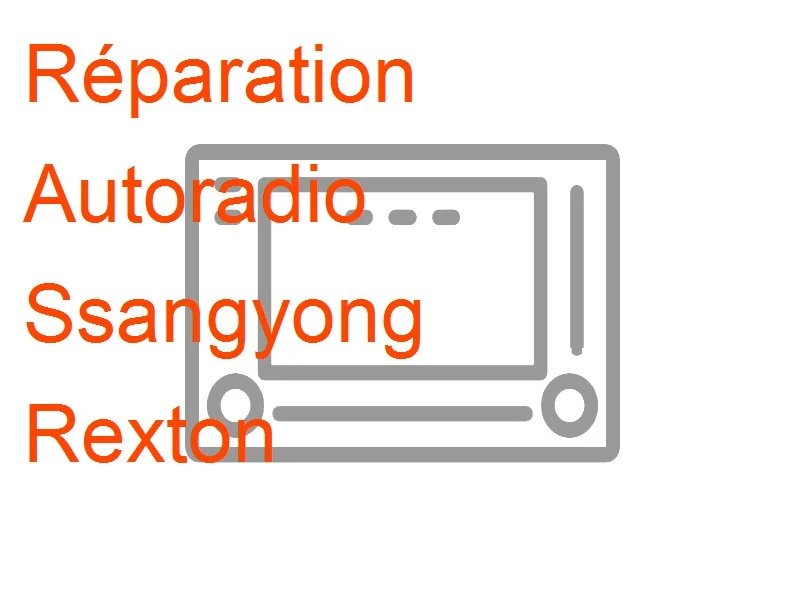 Autoradio Ssangyong Rexton