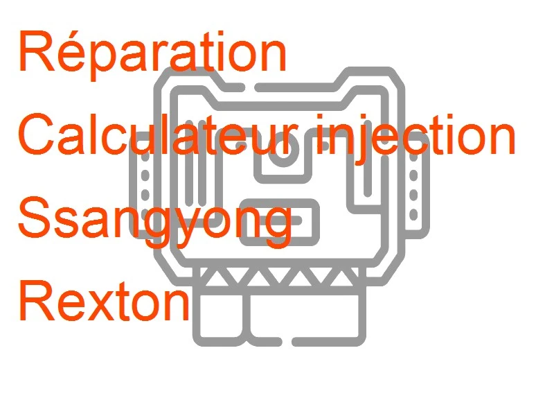 Calculateur injection Ssangyong Rexton
