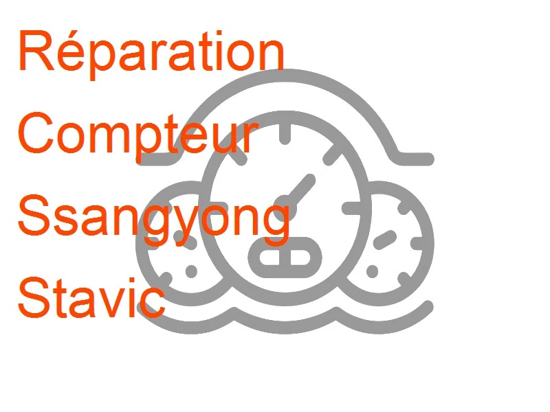 Compteur Ssangyong Stavic