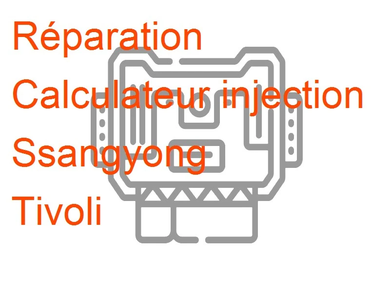 Calculateur injection Ssangyong Tivoli